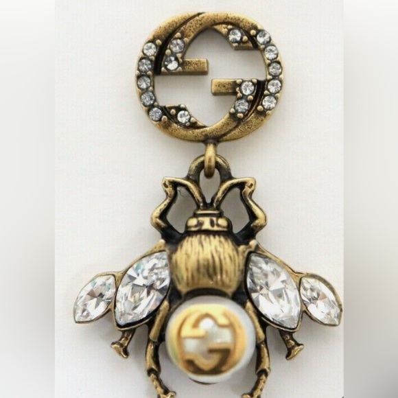 Gucci Gold Interlocking G Bee
Earrings Gucci. Authentic - Picture 10 of 12